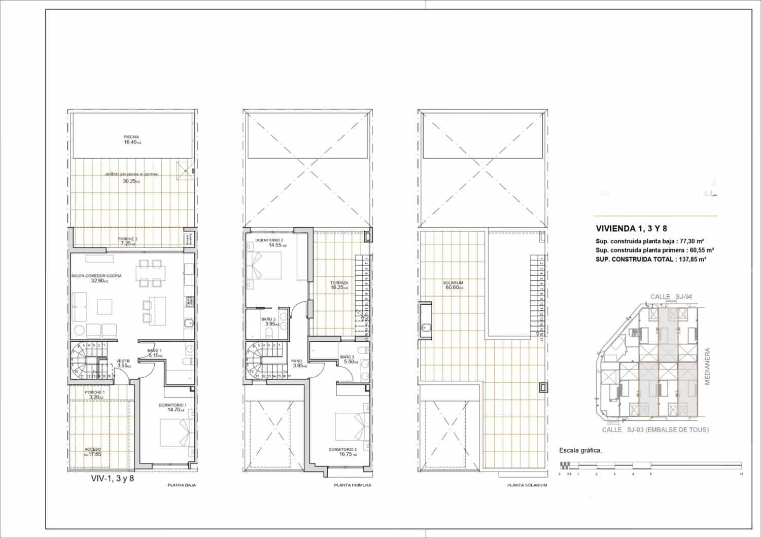 3 soverom Villa til salgs i San Javier - € 299 900 (Ref: 9649812)