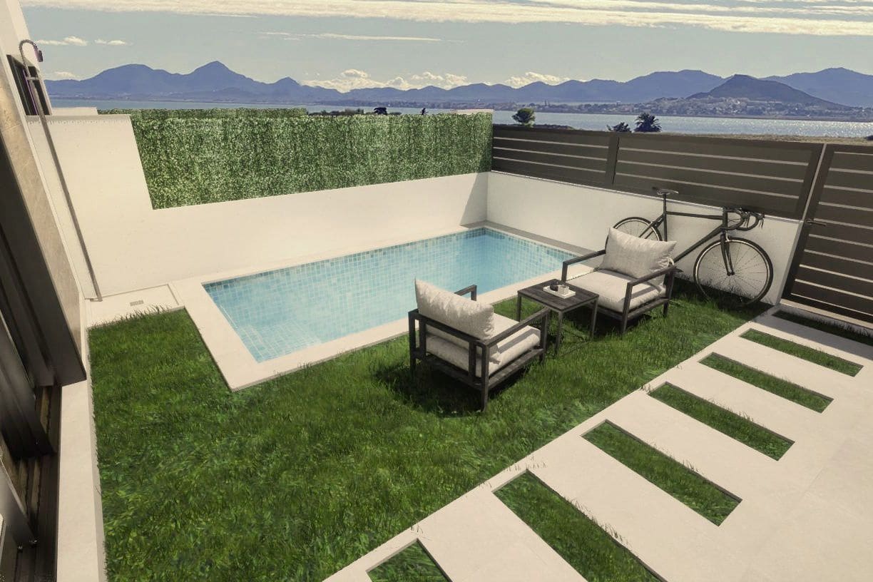 Chalet de 3 habitaciones en Los Alcázares en venta - 435.142 € (Ref: 9655749)