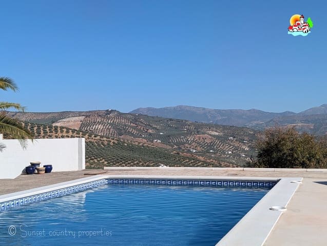 6 soverom Finca/Herregård til salgs i Fuente del Conde, Iznájar med svømmebasseng garasje - € 549 900 (Ref: 10145262)