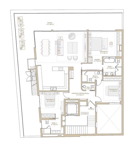 3 bedroom Penthouse for sale in Centro, Estepona with pool - € 2,390,000 (Ref: 6530604)