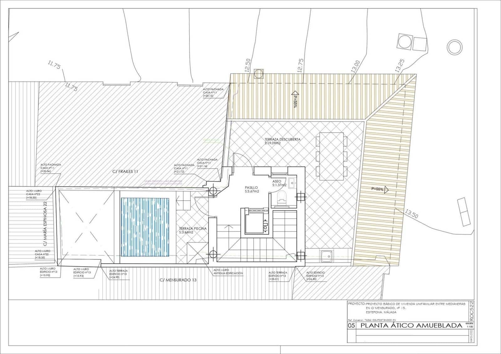 3 soveværelse Semi-Rækkehus til salg i Estepona med swimmingpool - € 900.000 (Ref: 8030910)