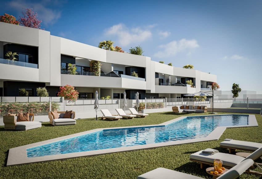 2 soveværelse Bungalow til salg i San Miguel de Salinas med swimmingpool - € 209.900 (Ref: 9934867)