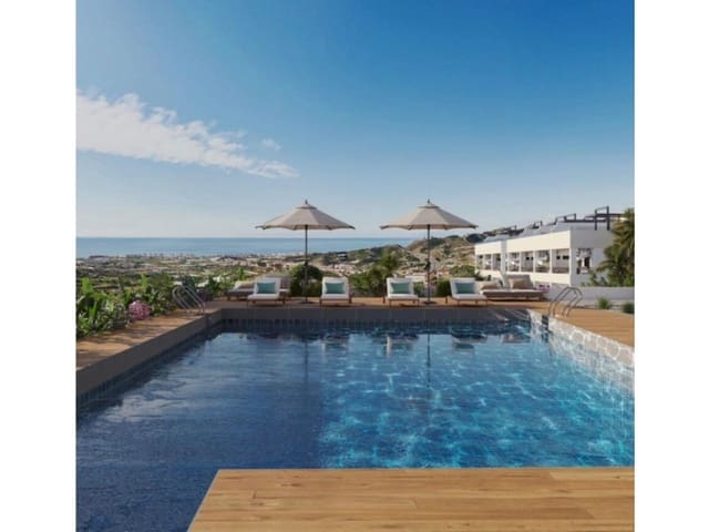 2 Zimmer Wohnung zu verkaufen in Torrox Pueblo, Torrox mit Pool Garage - 296.000 € (Ref: 10180401)
