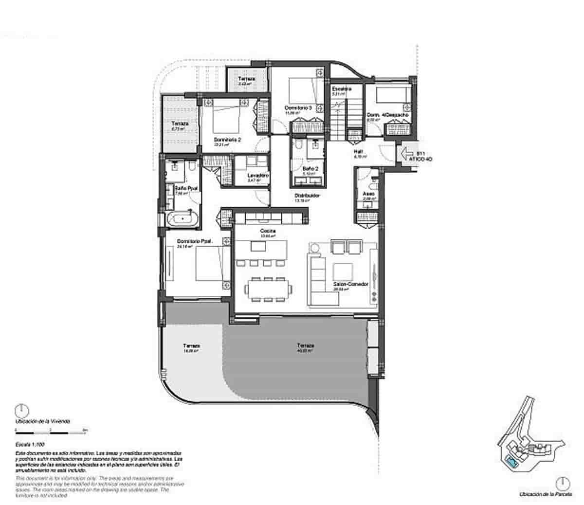 Apartamento de 4 habitaciones en Nueva Andalucia en venta con piscina garaje - 2.050.000 € (Ref: 8211705)