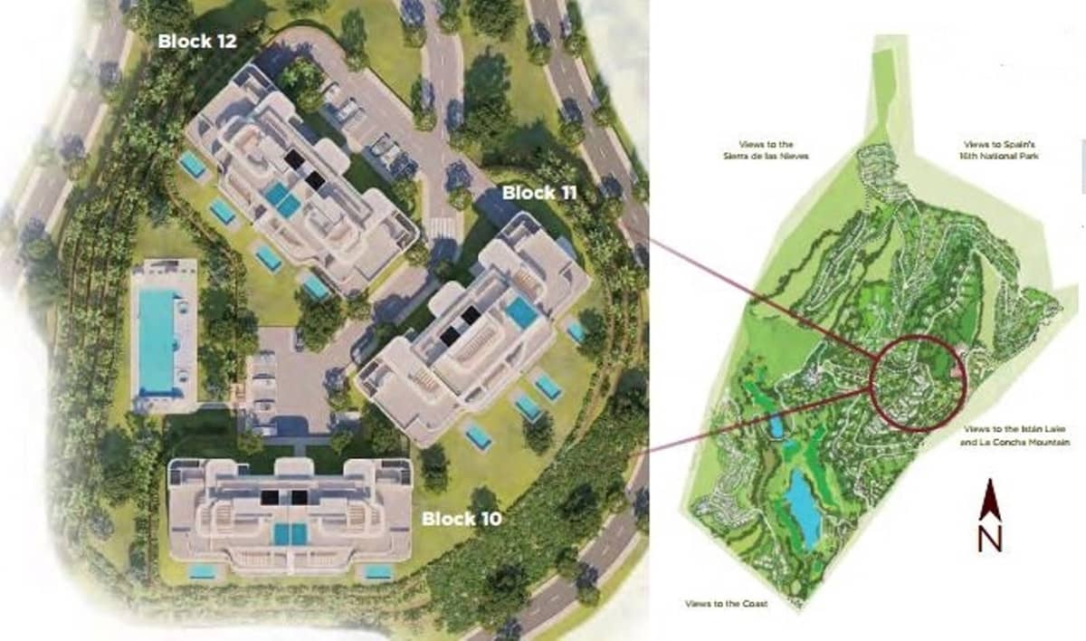 Apartamento de 3 habitaciones en Nueva Andalucia en venta con piscina garaje - 1.490.000 € (Ref: 8211708)