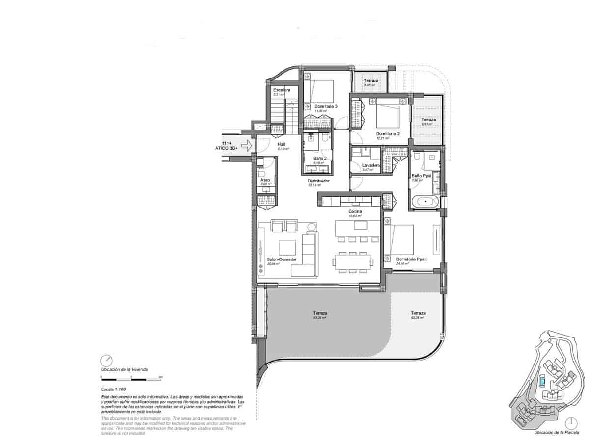 Apartamento de 3 habitaciones en Nueva Andalucia en venta con piscina garaje - 1.895.000 € (Ref: 8253423)