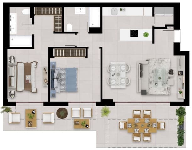 Apartamento de 2 habitaciones en Istán en venta con piscina garaje - 460.000 € (Ref: 10025173)