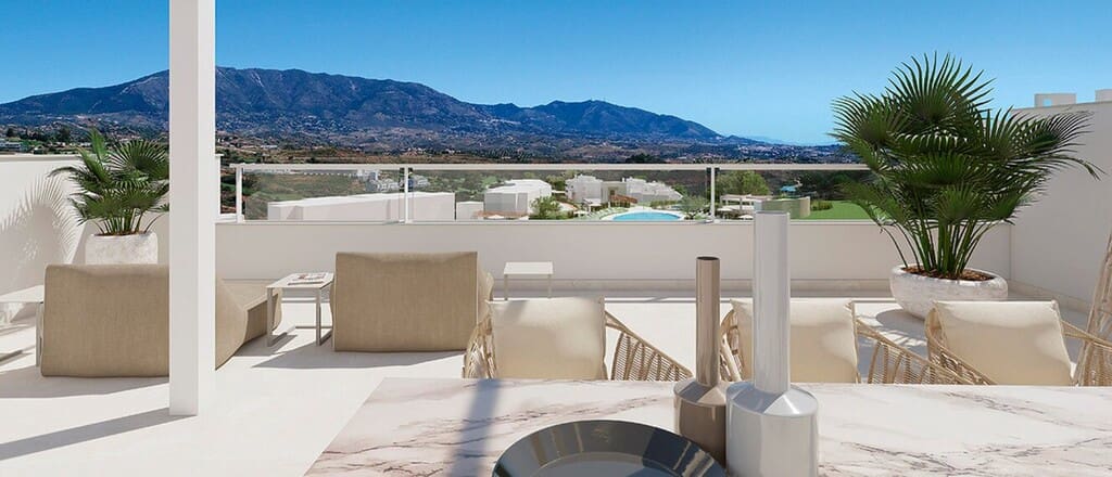 Ático de 3 habitaciones en La Cala de Mijas en venta con piscina garaje - 615.000 € (Ref: 10025174)