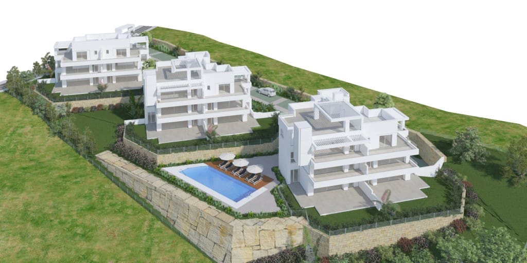 3 slaapkamer Penthouse te koop in Benahavis met zwembad garage - € 720.000 (Ref: 8911599)