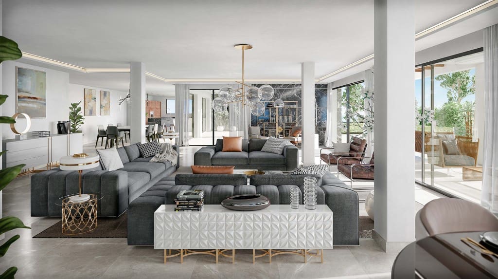 4 bedroom Villa for sale in Benahavis with pool - € 2,700,000 (Ref: 8911602)