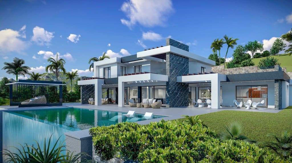 4 bedroom Villa for sale in Benahavis with pool - € 2,700,000 (Ref: 8911602)