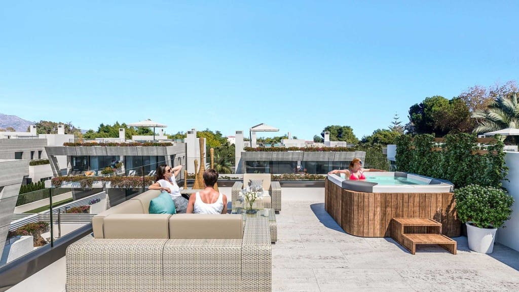 3 quarto Casa em Banda para venda em Puerto Banus com piscina garagem - 1 602 000 € (Ref: 8911610)