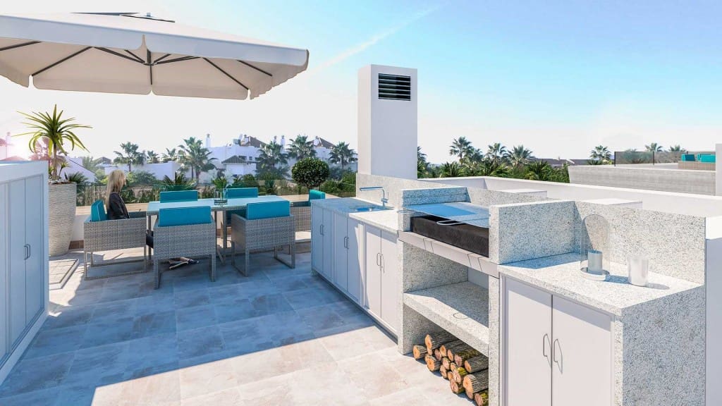 3 quarto Casa em Banda para venda em Puerto Banus com piscina garagem - 1 602 000 € (Ref: 8911610)