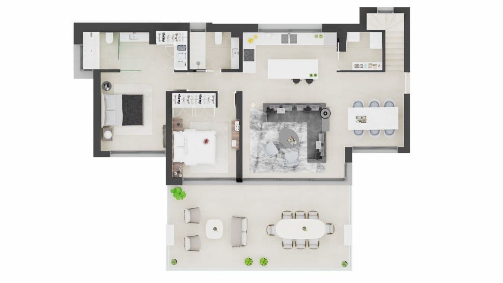 2 bedroom Apartment for sale in Benahavis with pool - € 470,000 (Ref: 8911620)