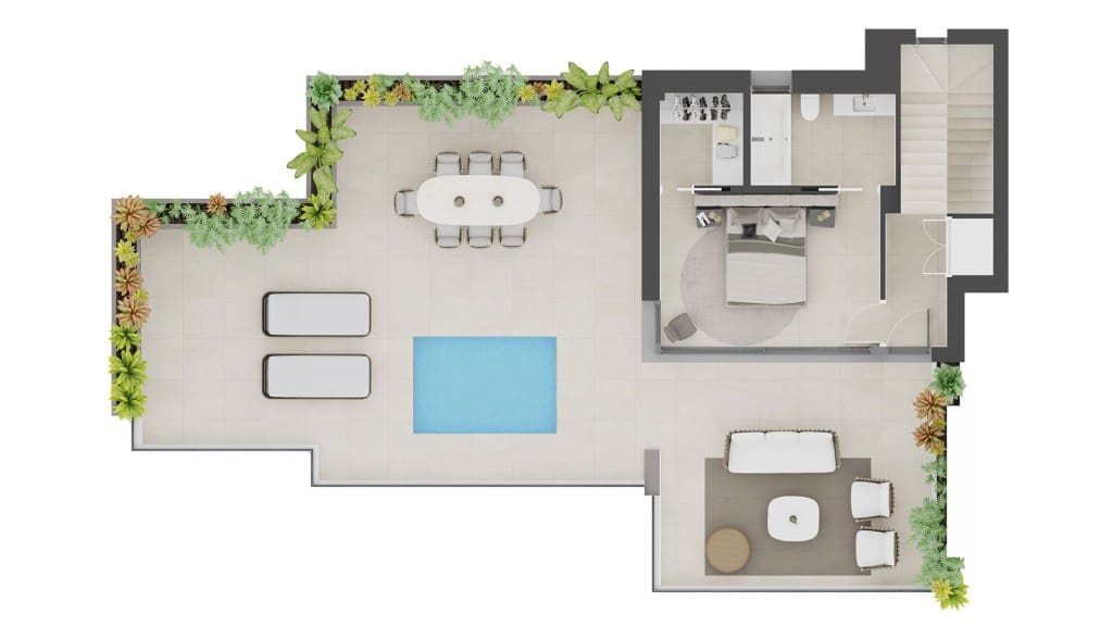 2 bedroom Apartment for sale in Benahavis with pool - € 470,000 (Ref: 8911620)