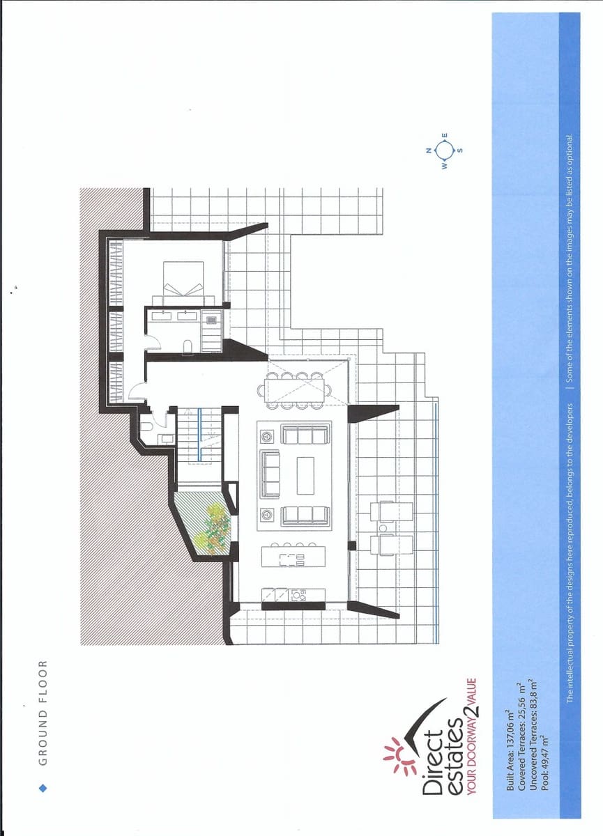 3 bedroom Villa for sale in Benahavis with pool - € 1,380,000 (Ref: 8911622)