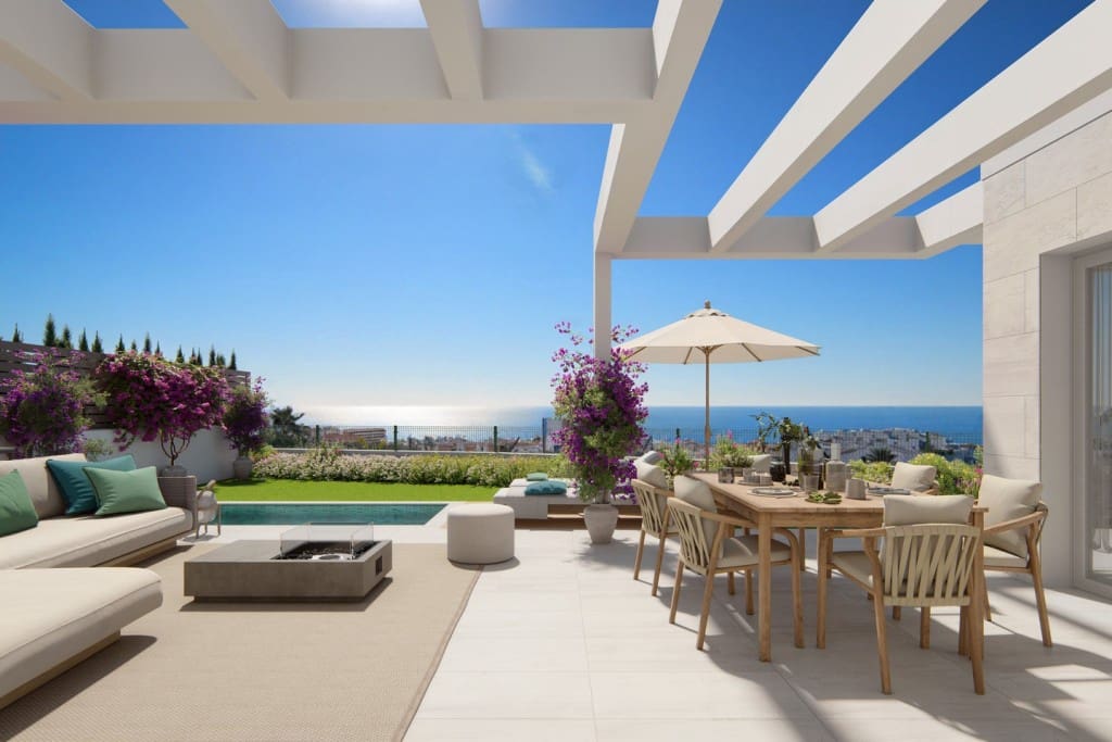 Chalet de 3 habitaciones en La Cala de Mijas en venta con piscina garaje - 1.850.000 € (Ref: 9468038)