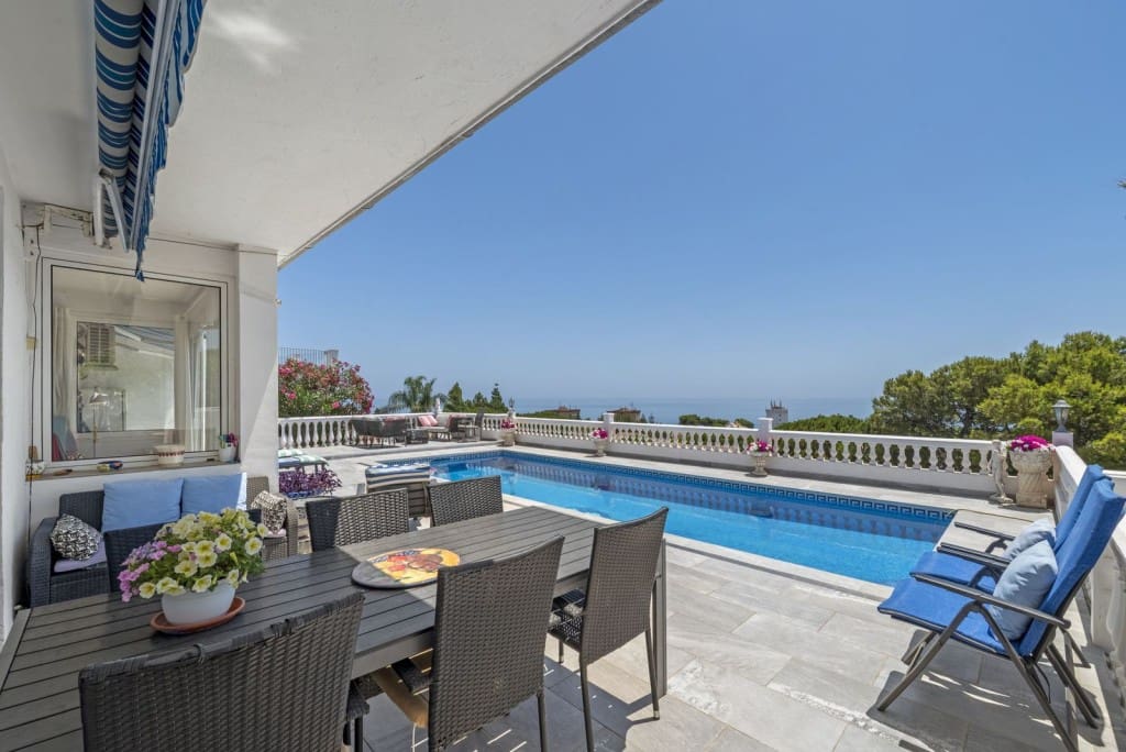 6 bedroom Villa for sale in La Cala de Mijas with pool garage - € 1,795,000 (Ref: 9935727)