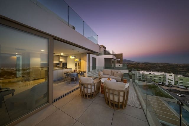 2 Zimmer Penthouse zu verkaufen in La Cala de Mijas, Mijas mit Pool - 915.000 € (Ref: 9935748)