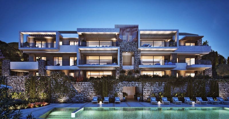3 soverom Penthouse til salgs i La Quinta med svømmebasseng garasje - € 1 595 000 (Ref: 9935824)