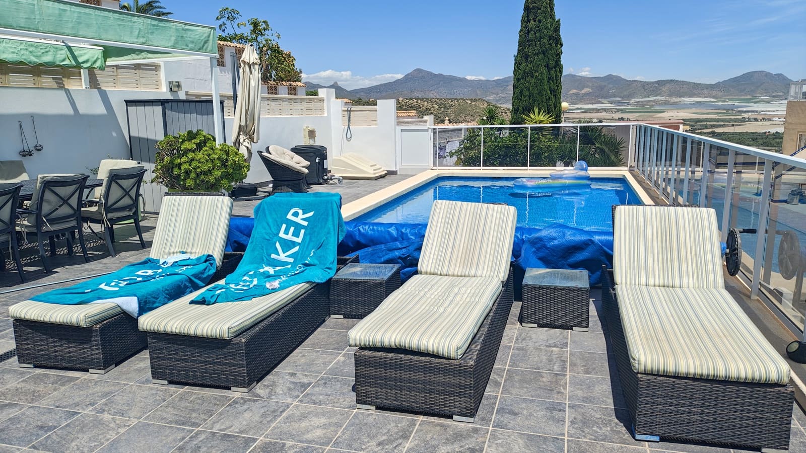 4 bedroom Villa for rent in Bolnuevo with pool garage - € 1,500 (Ref: 10121187)