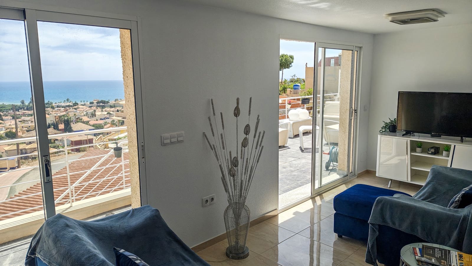 4 bedroom Villa for rent in Bolnuevo with pool garage - € 1,500 (Ref: 10121187)
