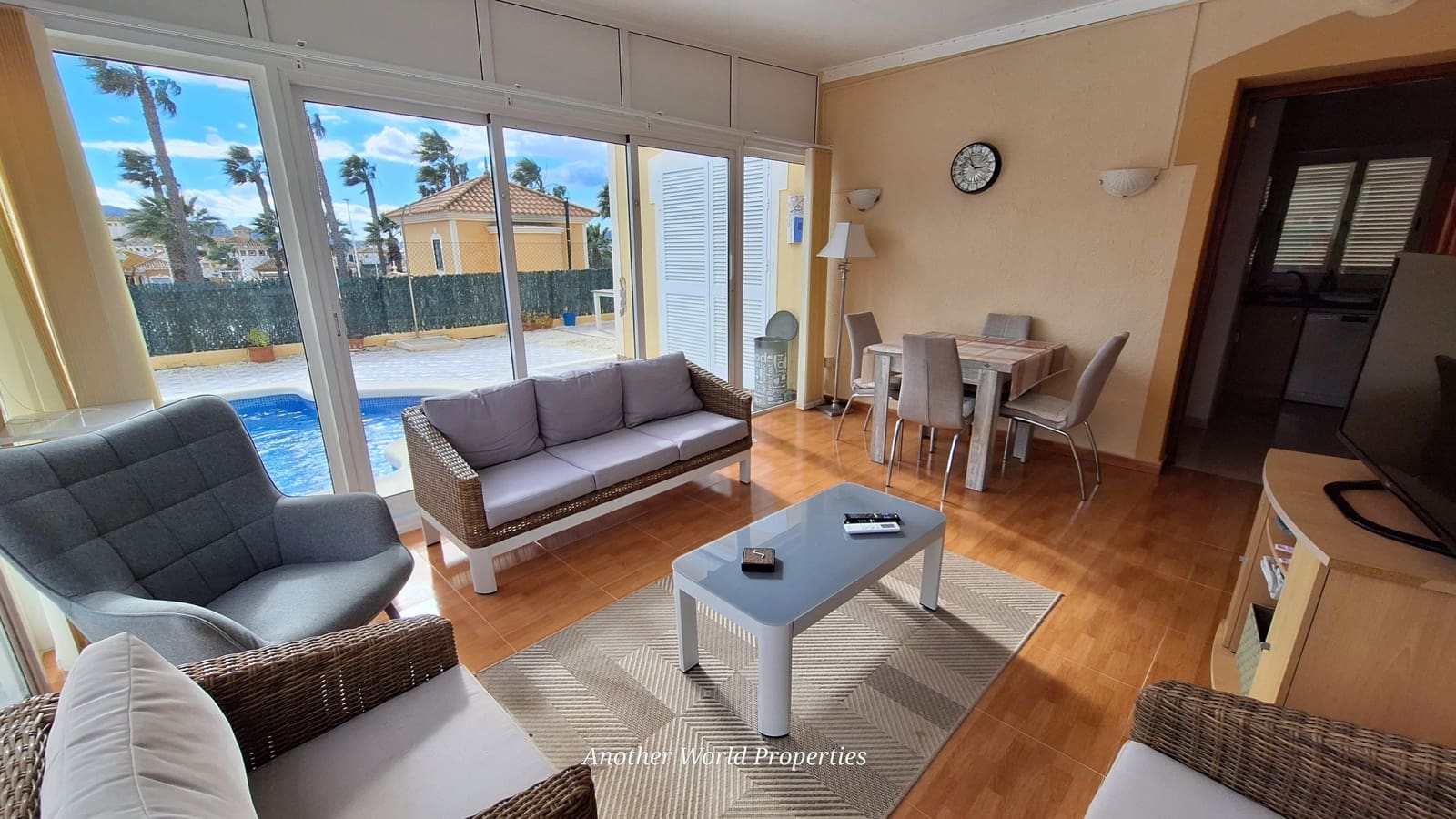 3 bedroom Villa for rent in Mazarron with pool garage - € 1,000 (Ref: 10182285)