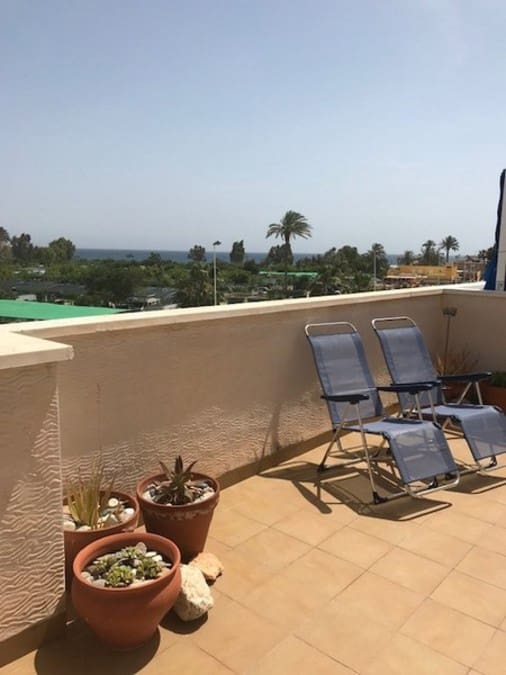 2 soveværelse Lejlighed til leje i Bolnuevo med swimmingpool - € 620 (Ref: 6303100)