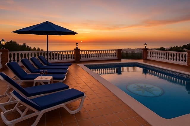 5 bedroom Villa for sale in Frigiliana with garage - € 1,299,000 (Ref: 9415845)