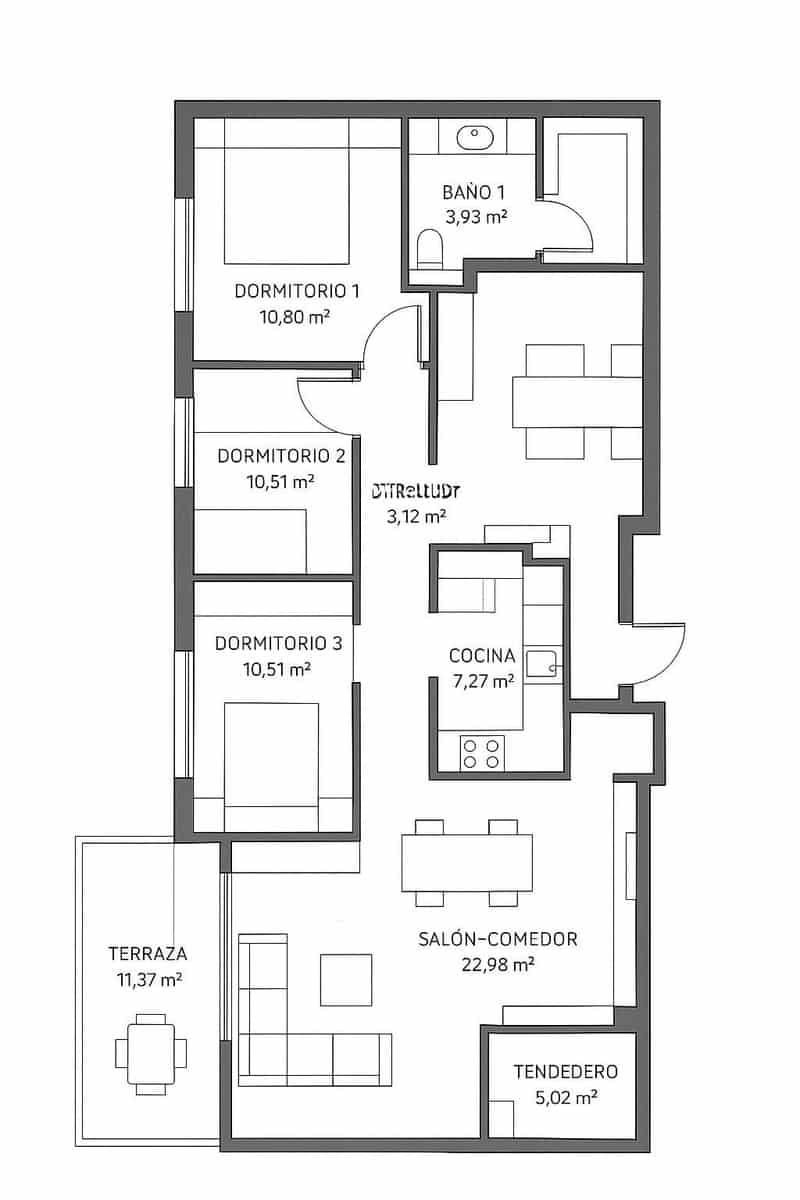 3 sypialnia Apartament na sprzedaż w Nerja - 489 000 € (Ref: 9456175)
