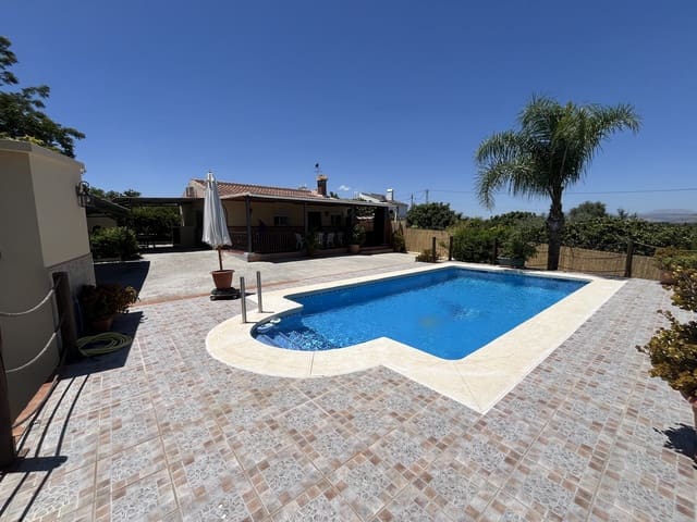 3 soveværelse Finca/Landehus til leje i Alhaurín el Grande med swimmingpool - € 1.600 (Ref: 9115591)