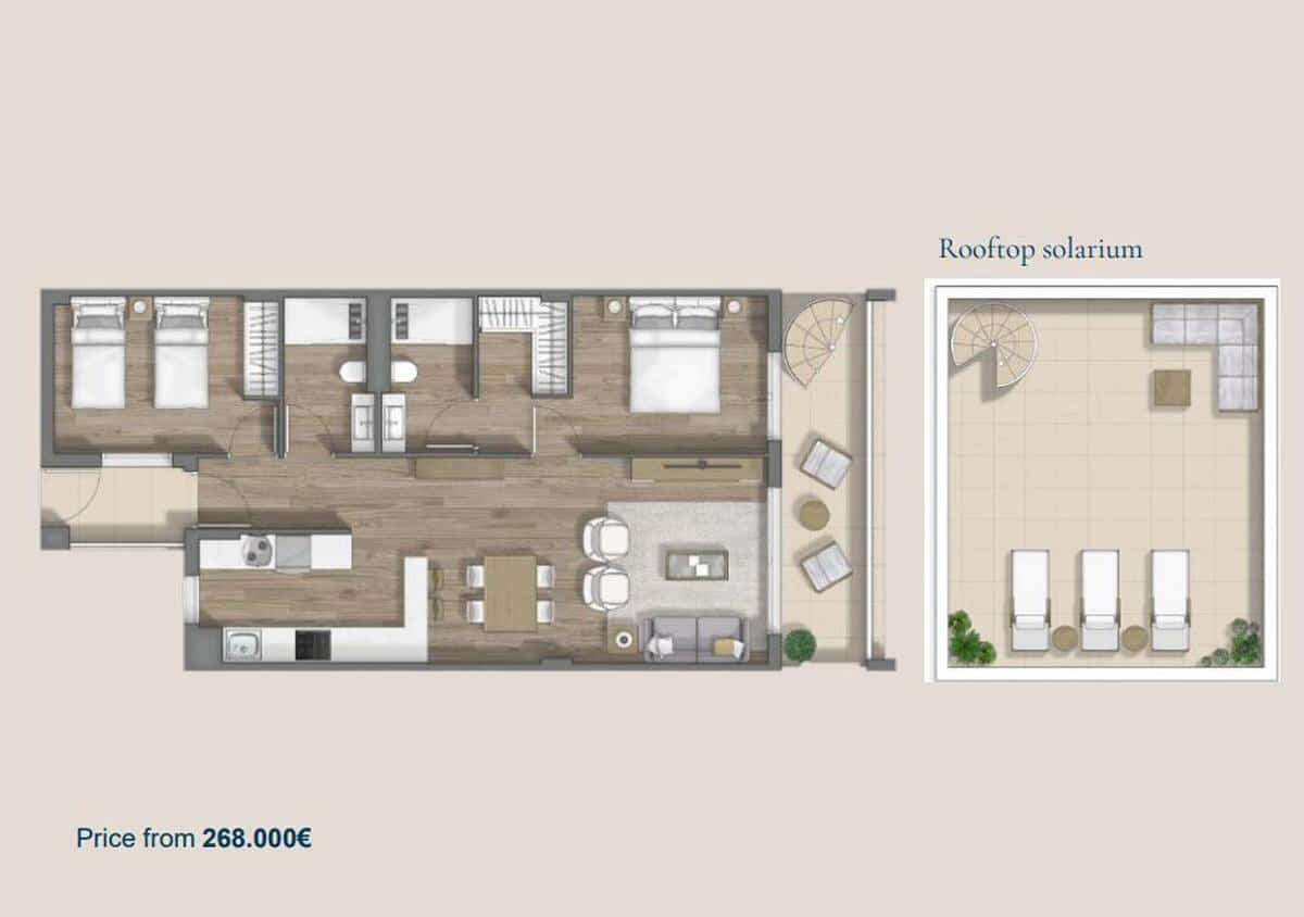 2 slaapkamer Appartement te koop in Torrox met zwembad garage - € 220.000 (Ref: 8897295)