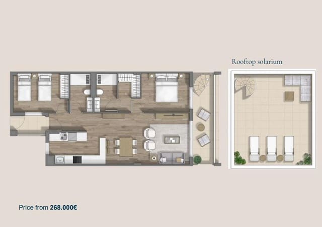 2 slaapkamer Appartement te koop in Torrox Pueblo, Torrox met zwembad garage - € 220.000 (Ref: 8897295)