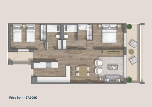 2 slaapkamer Appartement te koop in Torrox Pueblo, Torrox met zwembad garage - € 220.000 (Ref: 8897295)