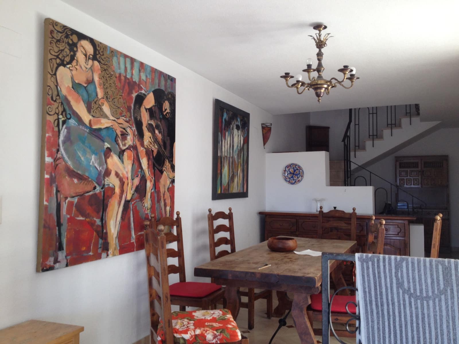 2 sovrum Hus att hyra i Almunecar med pool garage - 850 € (Ref: 1059330)