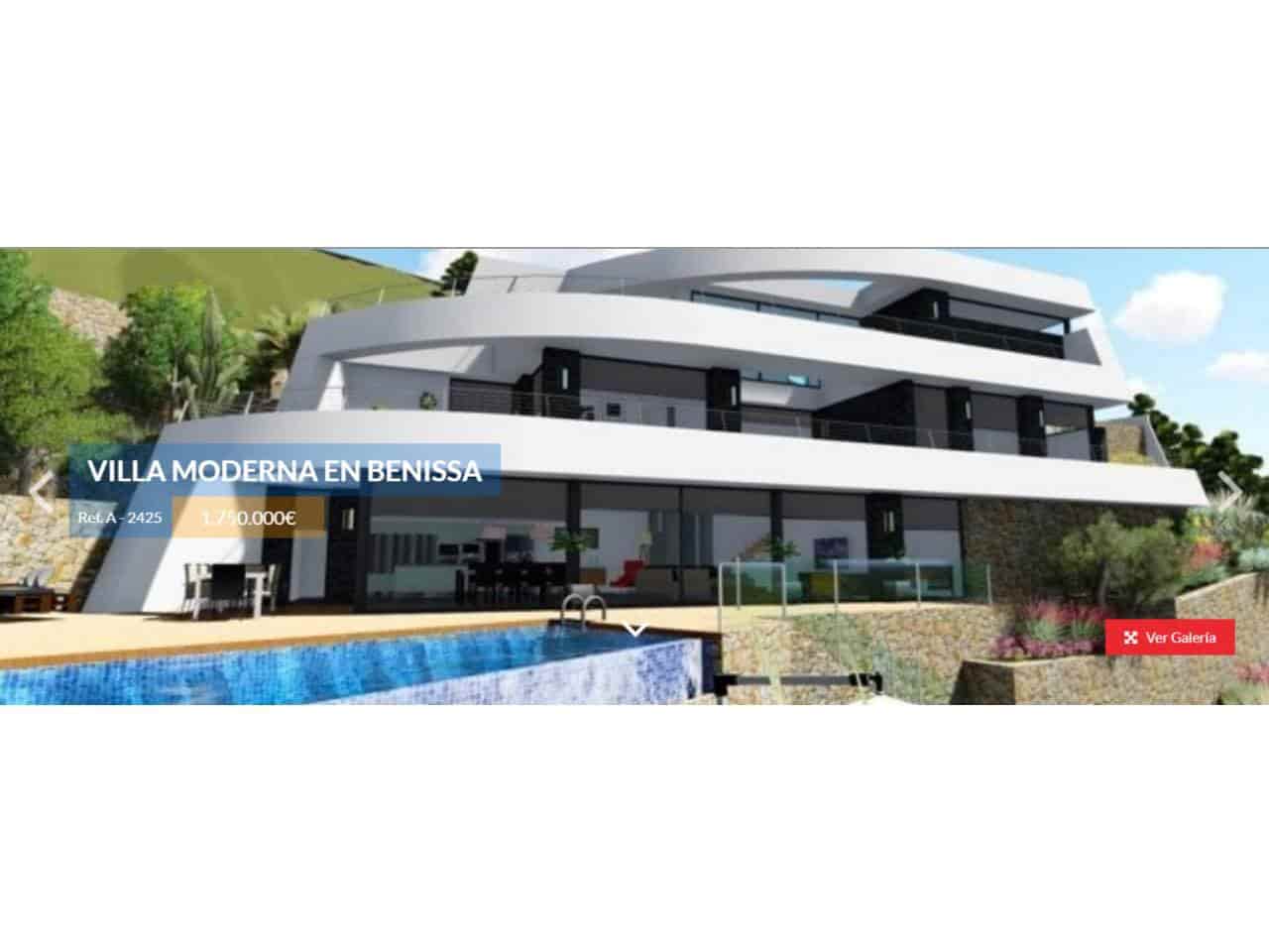 4 soveværelse Villa til salg i Calpe / Calp med swimmingpool garage - € 1.750.000 (Ref: 4346334)