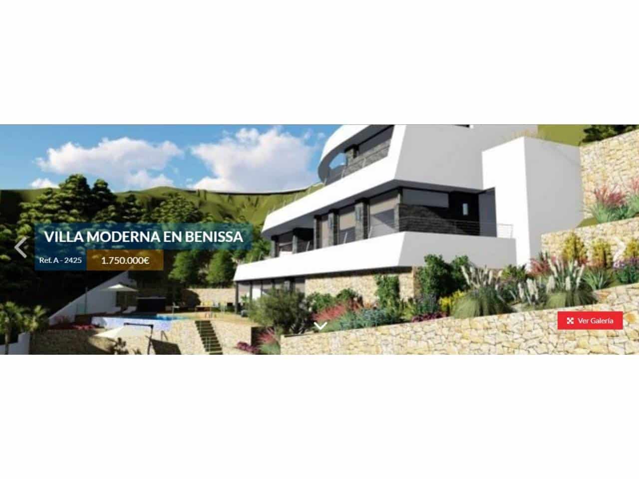 4 soveværelse Villa til salg i Calpe / Calp med swimmingpool garage - € 1.750.000 (Ref: 4346334)