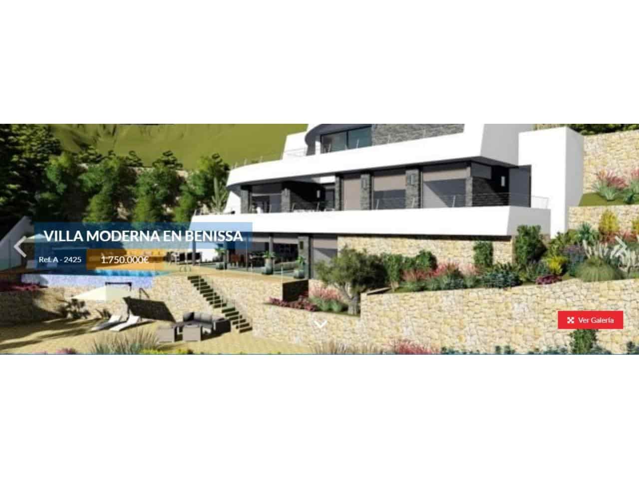 4 soveværelse Villa til salg i Calpe / Calp med swimmingpool garage - € 1.750.000 (Ref: 4346334)