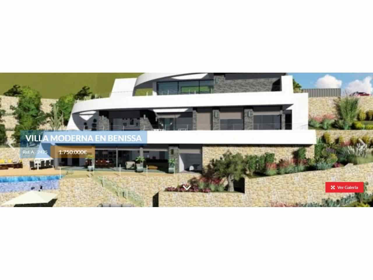 4 soveværelse Villa til salg i Calpe / Calp med swimmingpool garage - € 1.750.000 (Ref: 4346334)