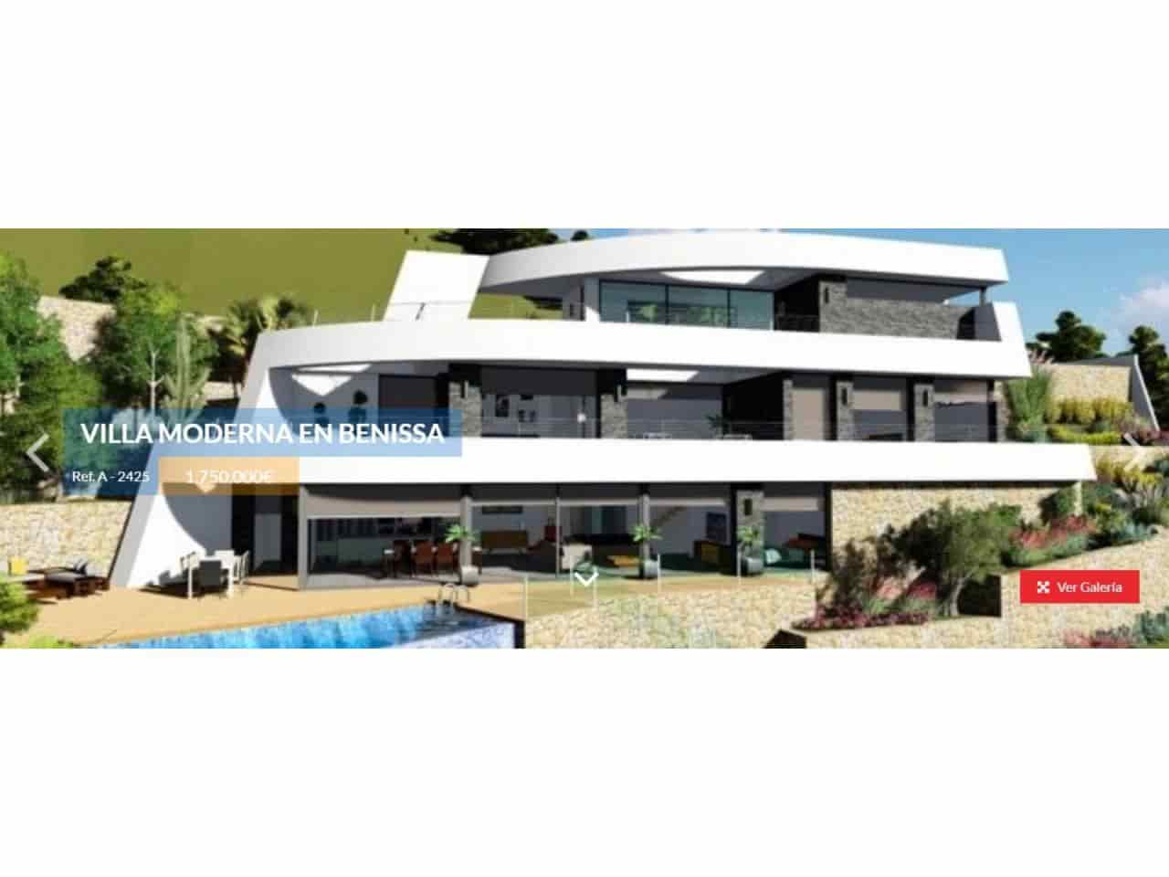 4 soveværelse Villa til salg i Calpe / Calp med swimmingpool garage - € 1.750.000 (Ref: 4346334)