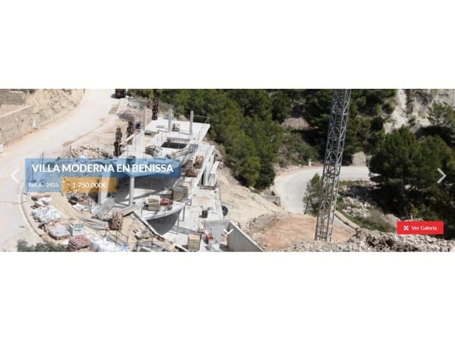 4 bedroom Villa for sale in Pueblo, Calpe / Calp with pool garage - € 1,750,000 (Ref: 4346334)