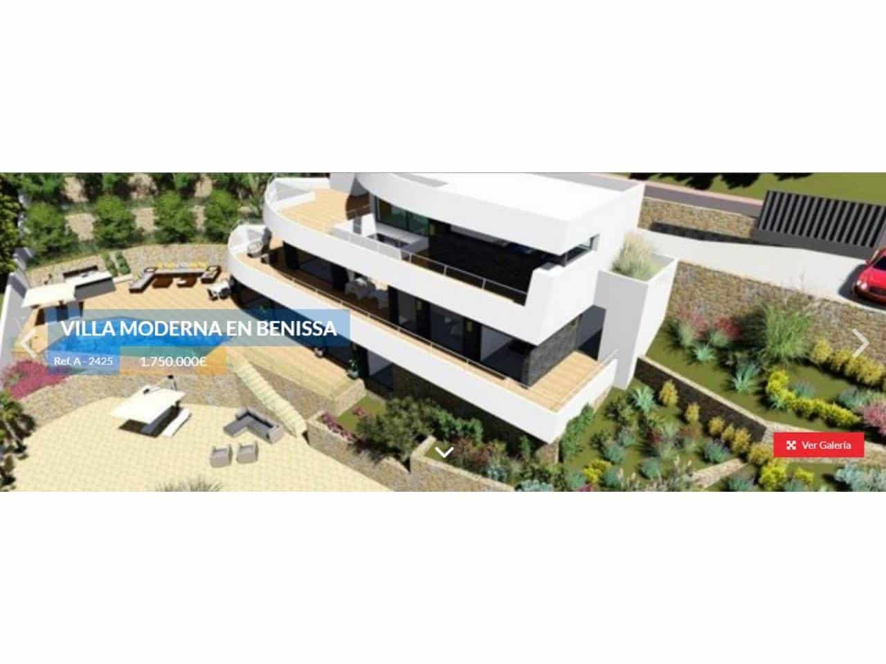 4 soveværelse Villa til salg i Calpe / Calp med swimmingpool garage - € 1.750.000 (Ref: 4346334)