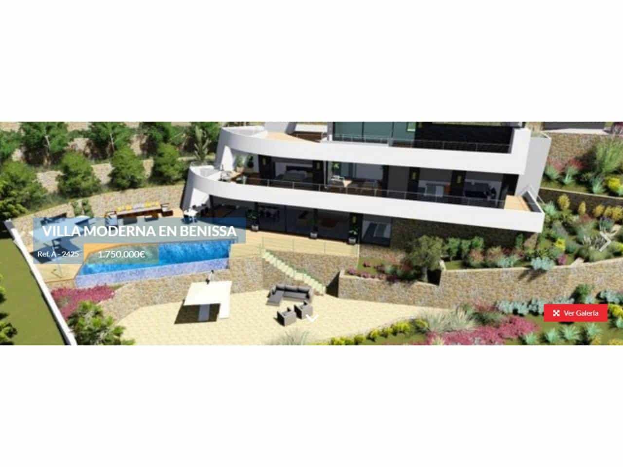 4 soveværelse Villa til salg i Calpe / Calp med swimmingpool garage - € 1.750.000 (Ref: 4346334)