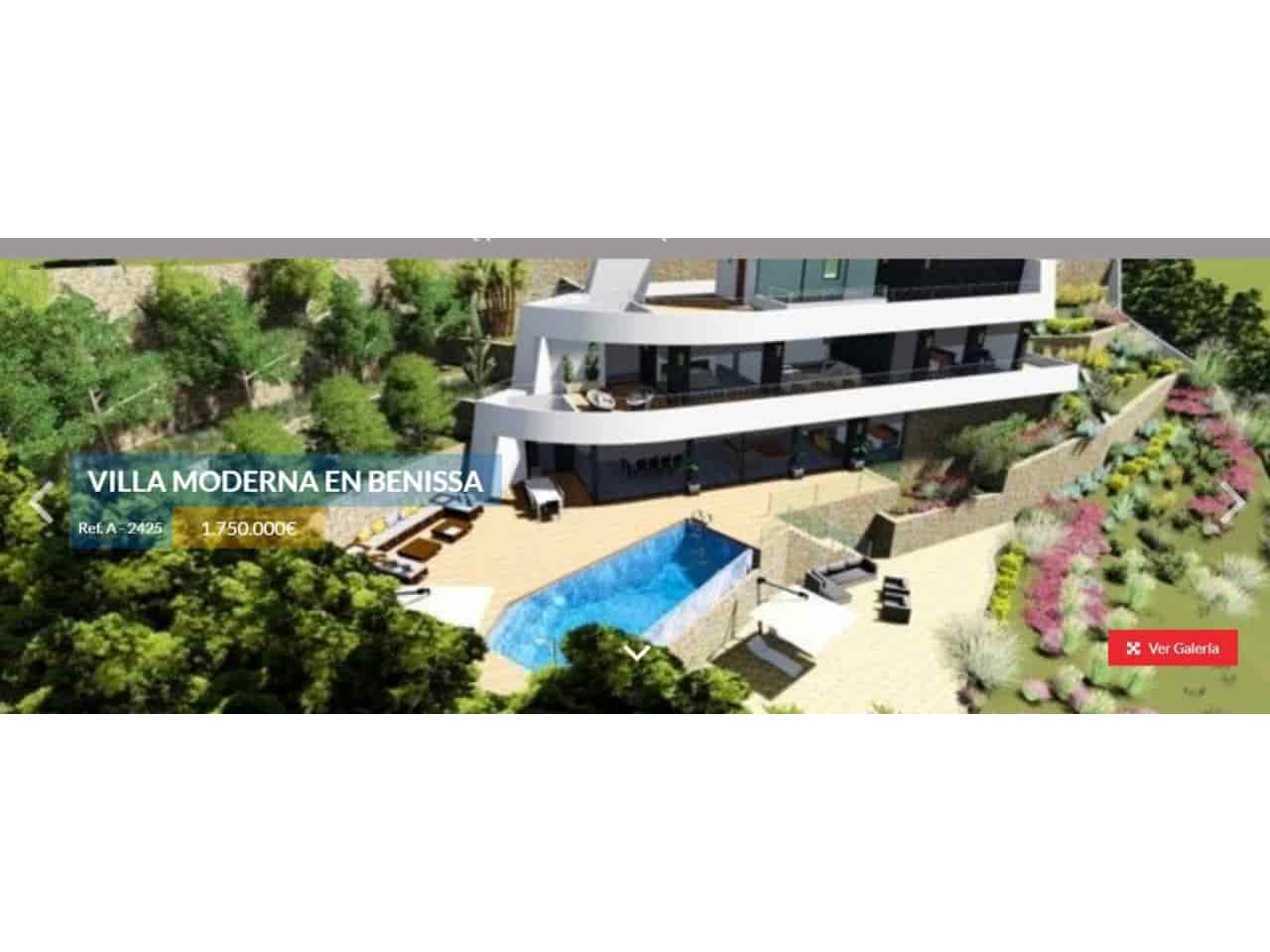 4 soveværelse Villa til salg i Calpe / Calp med swimmingpool garage - € 1.750.000 (Ref: 4346334)