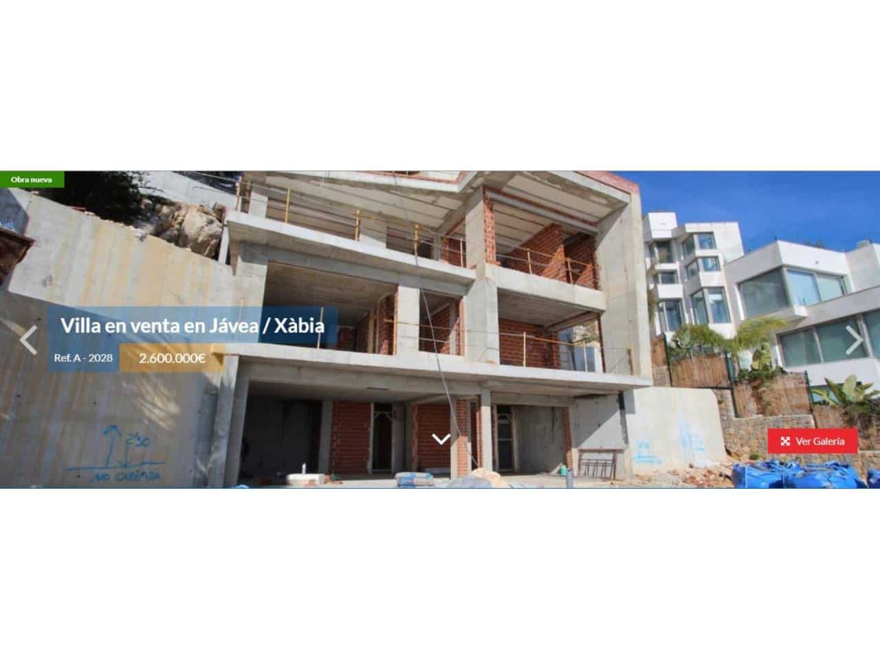 5 chambre Villa/Maison à vendre à Javea / Xabia avec piscine garage - 2 600 000 € (Ref: 4346342)