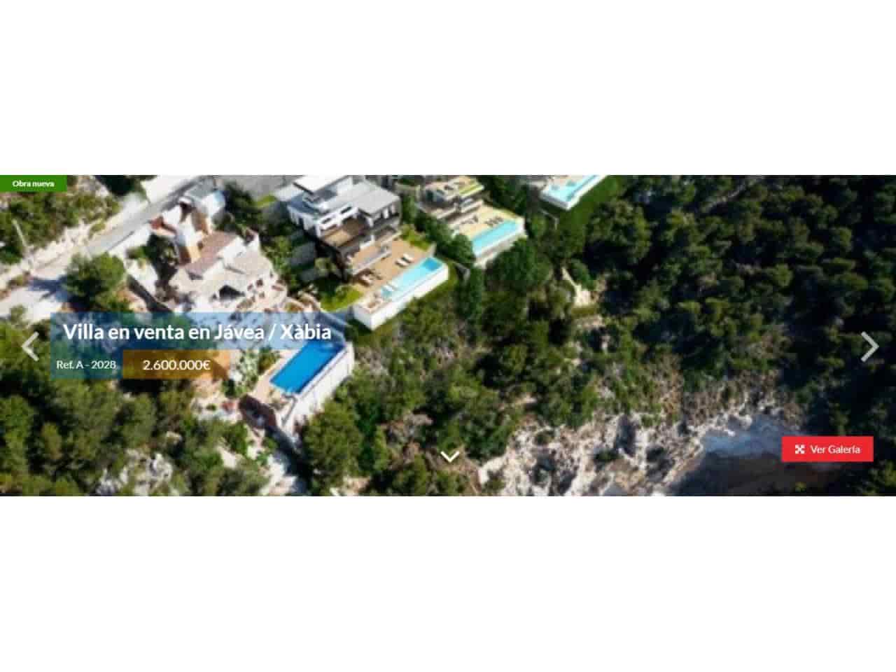 5 chambre Villa/Maison à vendre à Javea / Xabia avec piscine garage - 2 600 000 € (Ref: 4346342)