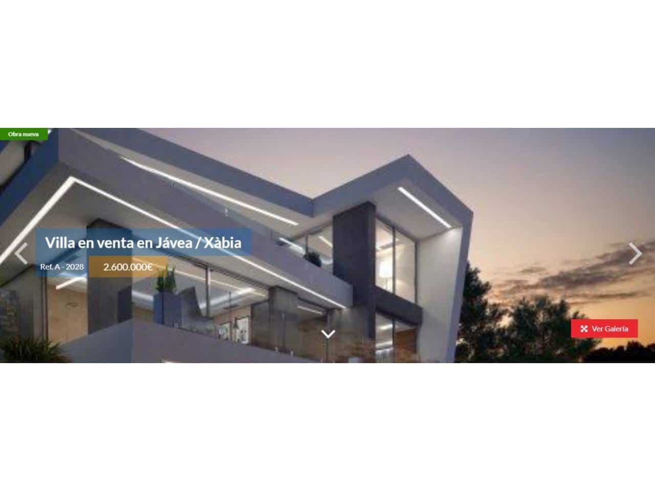 5 chambre Villa/Maison à vendre à Javea / Xabia avec piscine garage - 2 600 000 € (Ref: 4346342)