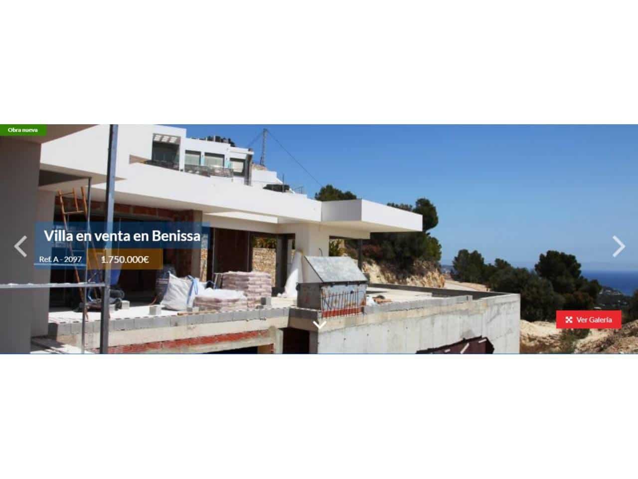 4 bedroom Villa for sale in Calpe / Calp with pool garage - € 1,750,000 (Ref: 4346346)