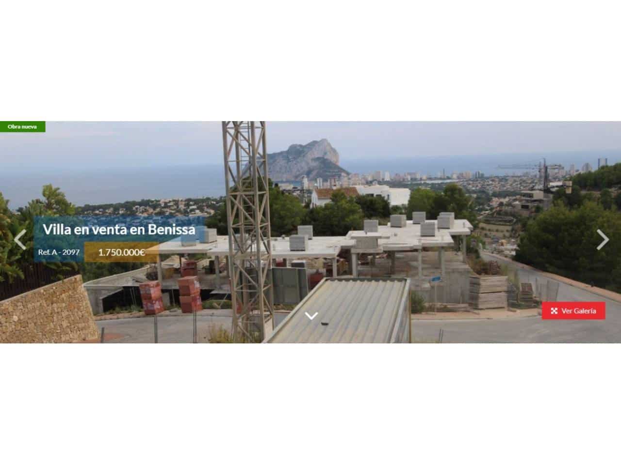 4 bedroom Villa for sale in Calpe / Calp with pool garage - € 1,750,000 (Ref: 4346346)