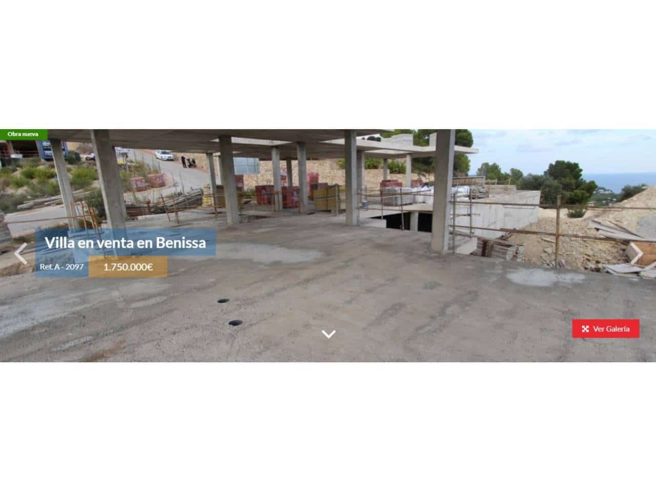 4 bedroom Villa for sale in Calpe / Calp with pool garage - € 1,750,000 (Ref: 4346346)